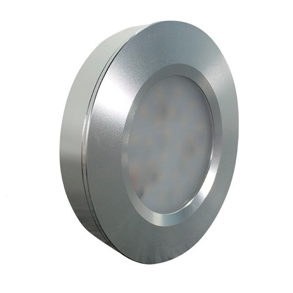 LED Under-Cabinet Light in White Puck Style