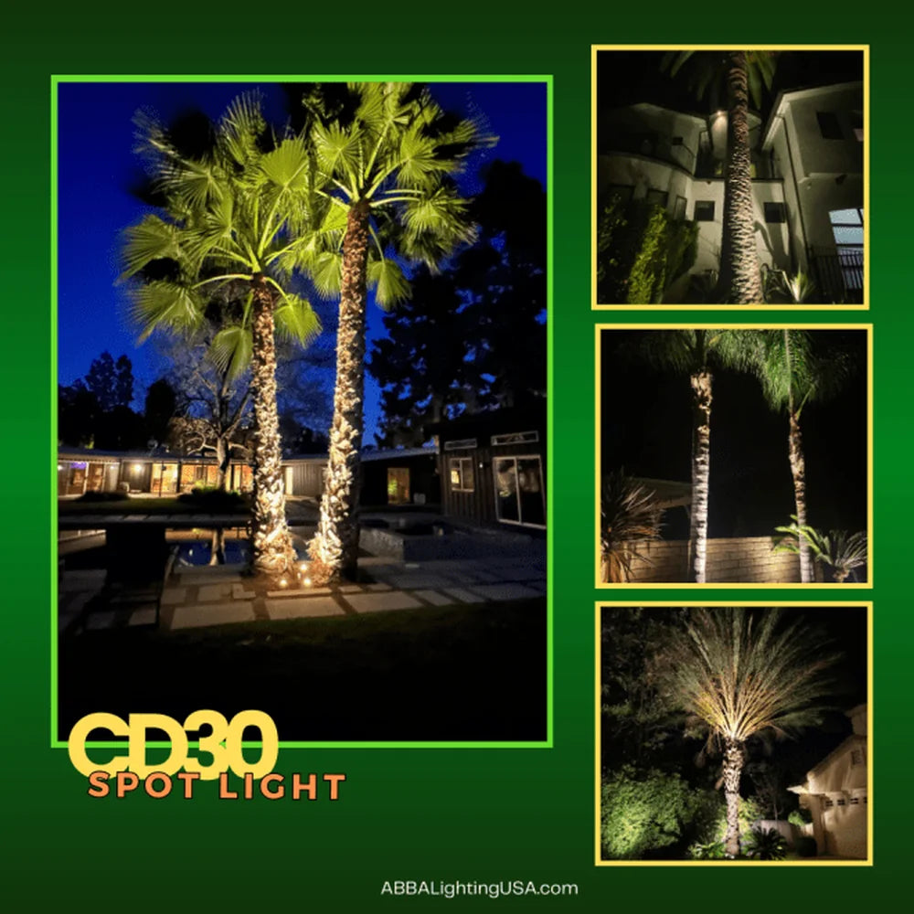 30W Integrated LED Aluminum Spot Up Light - Abba Lighting USA