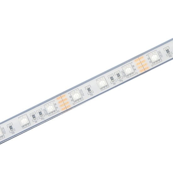 IP67 rated 16 RGB 6584 LED strips with emergency lighting applications