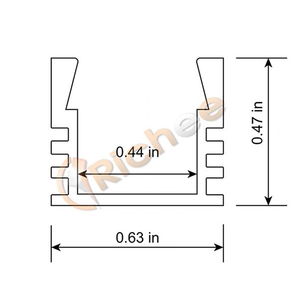 9633 B Dimensions 1 - lighting color variations product