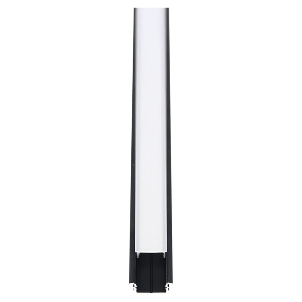 11/16" Recessed Black Aluminum Channel - Abba Lighting USA