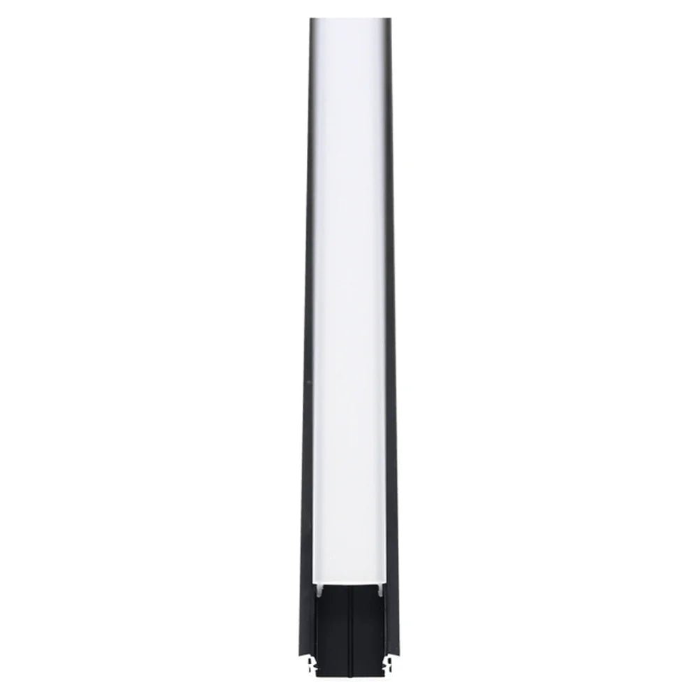 11/16" Recessed Black Aluminum Channel - Abba Lighting USA