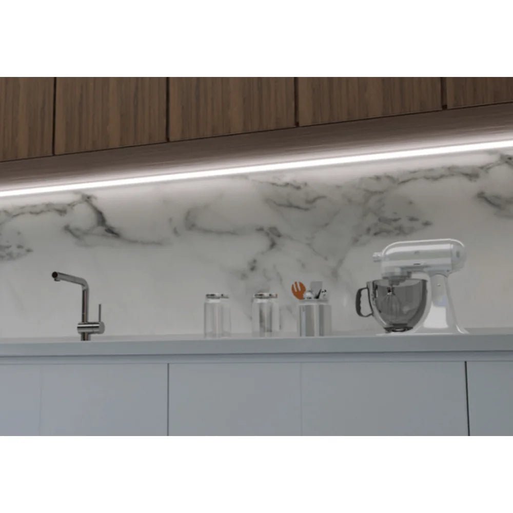 5/8" Milky Corner Aluminum Channel - Abba Lighting USA