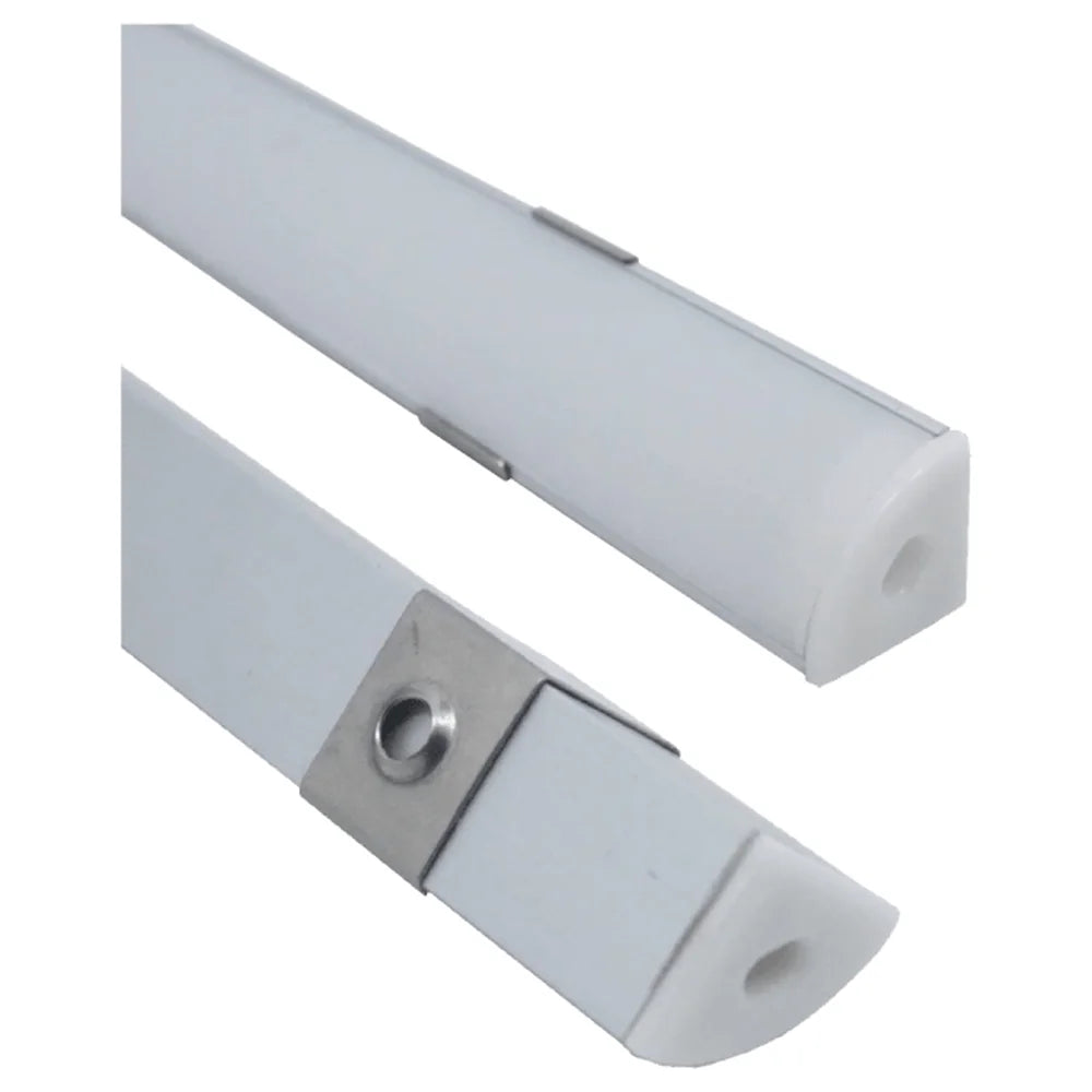 5/8" Milky Corner Aluminum Channel - Abba Lighting USA