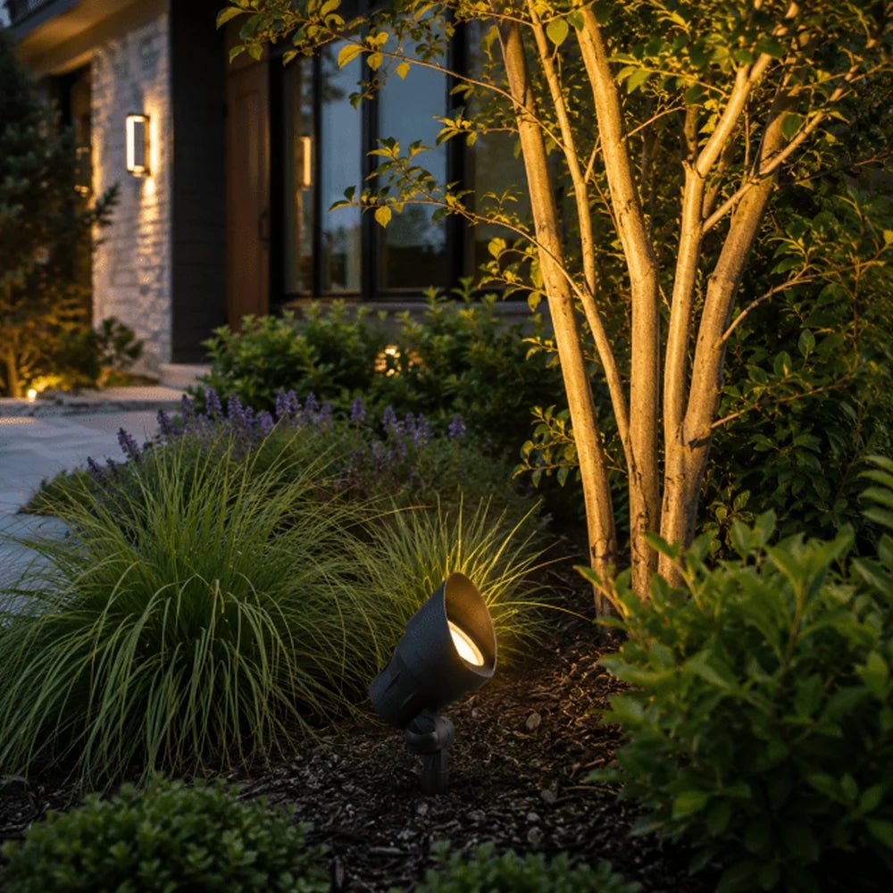 Heavy Duty Aluminum Spot Light 5W 3000K Outdoor - Abba Lighting USA