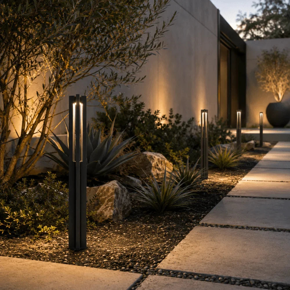 3W Integrated LED Pillar Aluminum Path Light - Abba Lighting USA