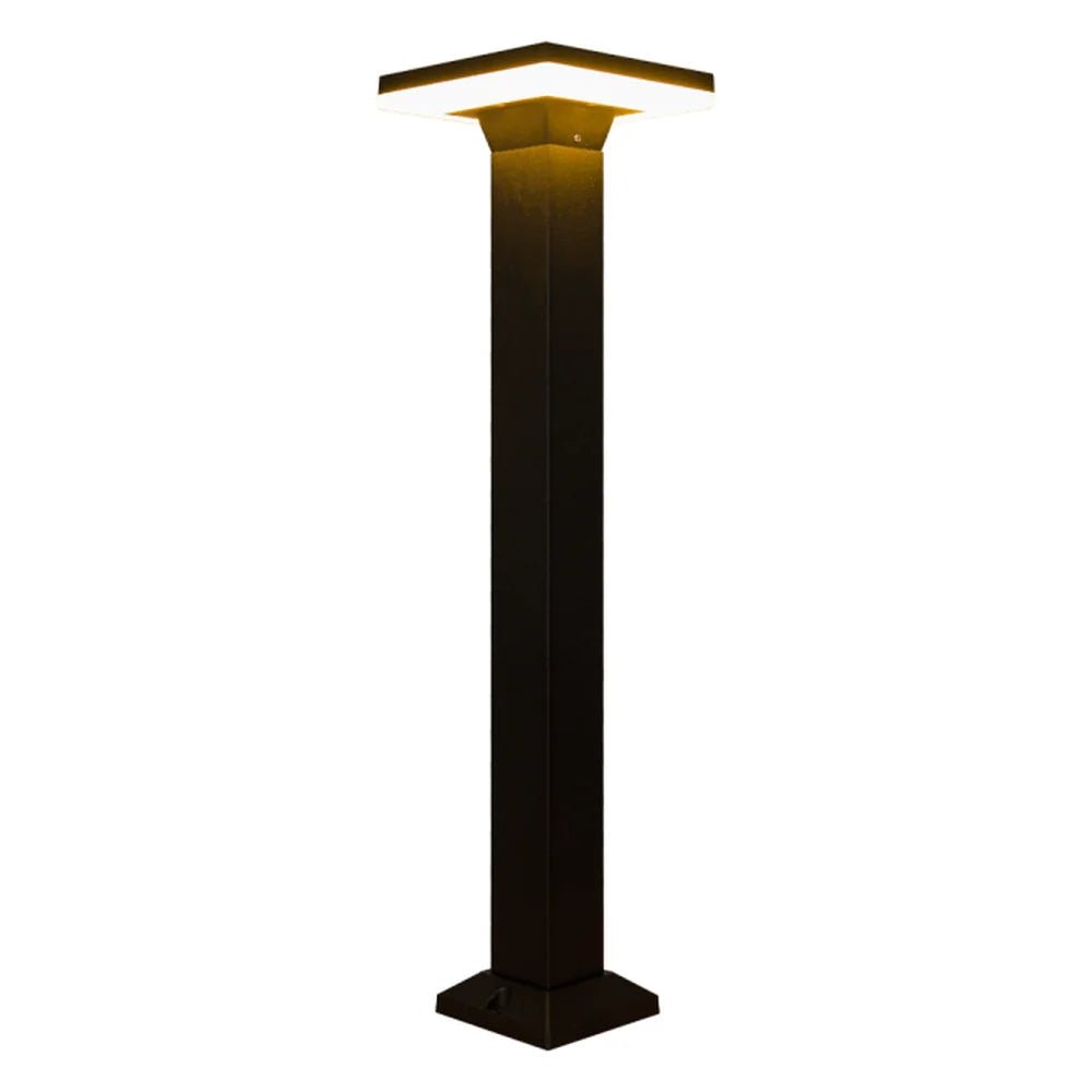 12W Integrated LED Square Aluminum Path Light - Abba Lighting USA