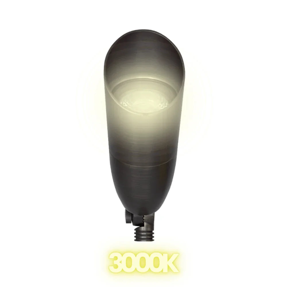3W-12W Heavy Duty Cast Brass SPB13 Up Light - Abba Lighting USA