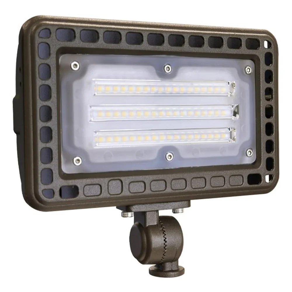 40W Integrated 3CCT Aluminum Flood Light Outdoor - Abba Lighting USA