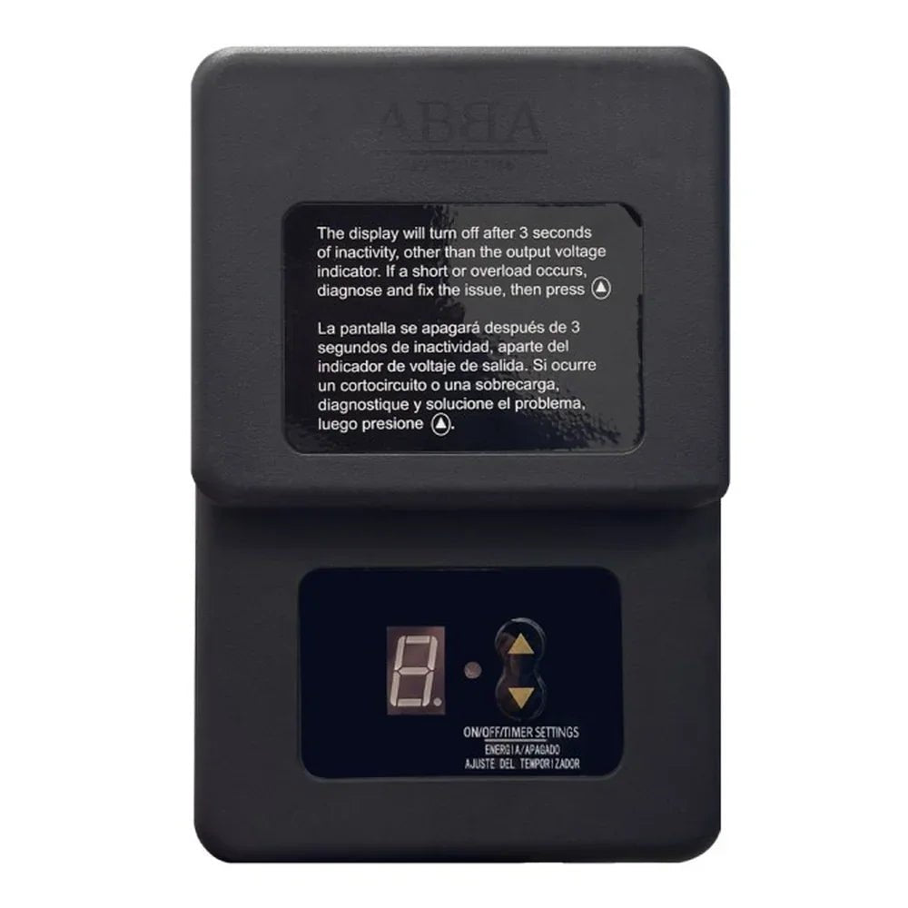 200W Digital Plastic Transformer Outdoor - Abba Lighting USA