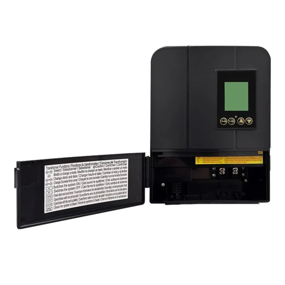 300W Digital Plastic Transformer with Photo Cell & Timer - Abba Lighting USA