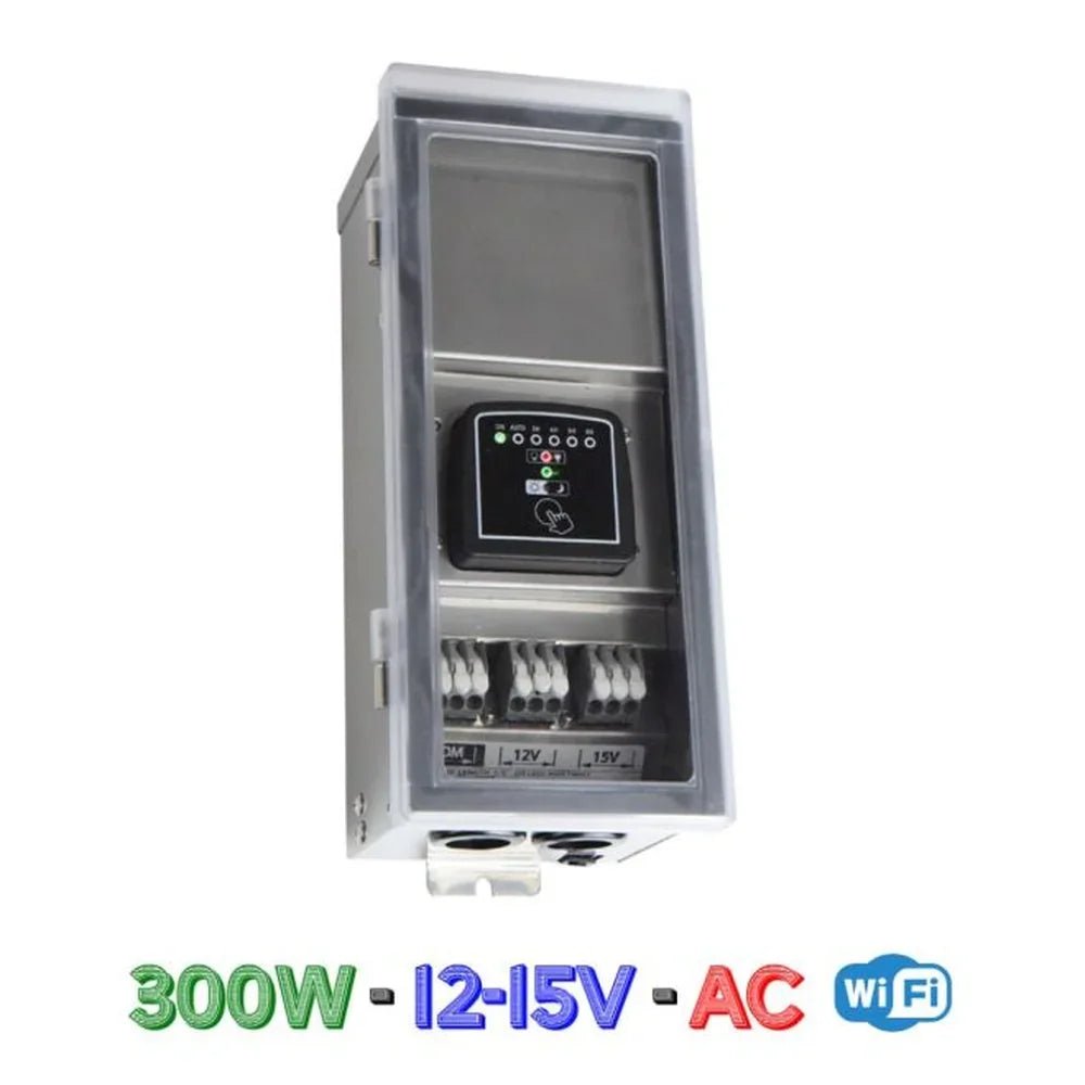 300W Stainless Steel Transformer with WiFi Control for - Abba Lighting USA