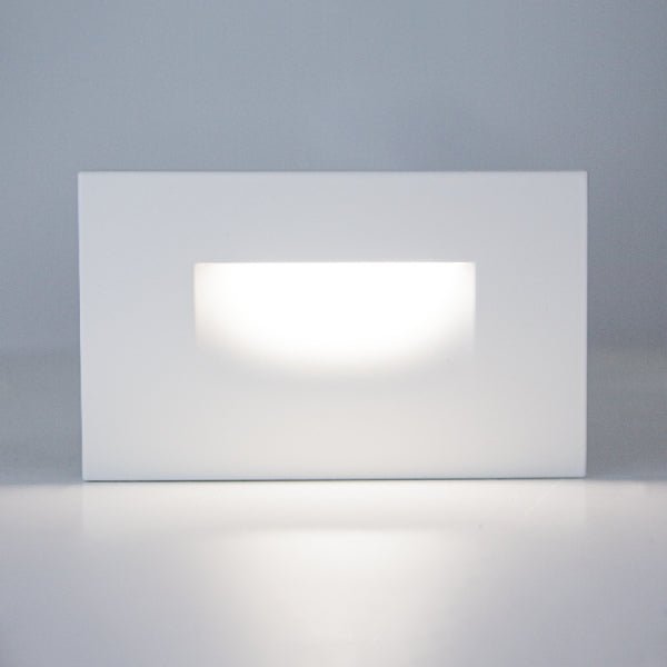 Abba Lighting Step Light STA07 Smooth Built-In LED White