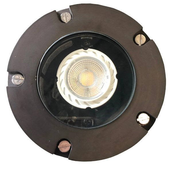 In-Ground Bronze Brass Well Light - Abba Lighting USA