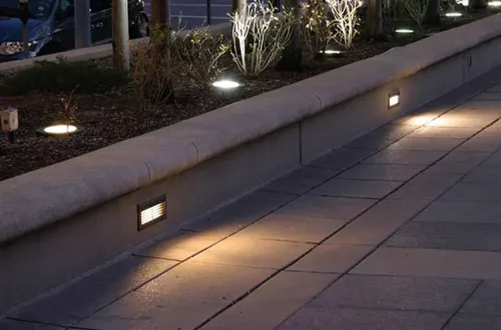 Brass Step Light 4W LED 3000K Outdoor Deck - ABBA Lighting USA