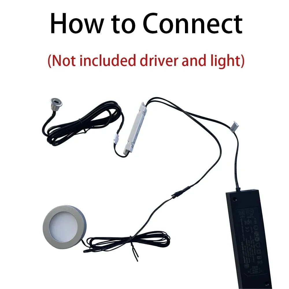 Silver Motion Sensor Light Switch for Closet & Under Cabinet - ADV
