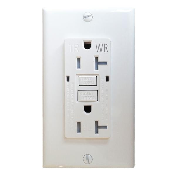 Weather Resistant GFCI Receptacle - AH Lighting