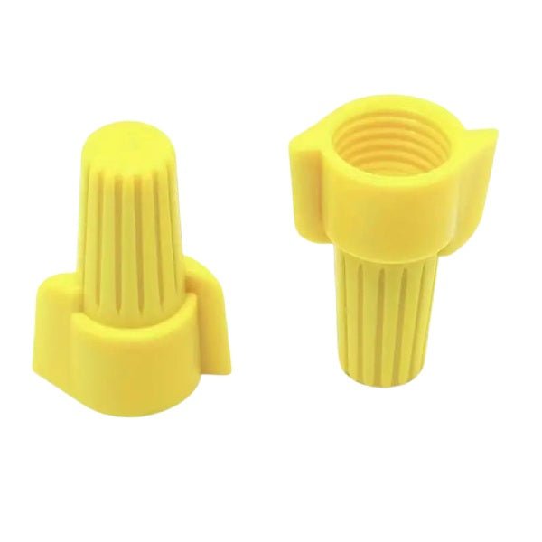 Electrical Receptacle or Wire Nut in White
