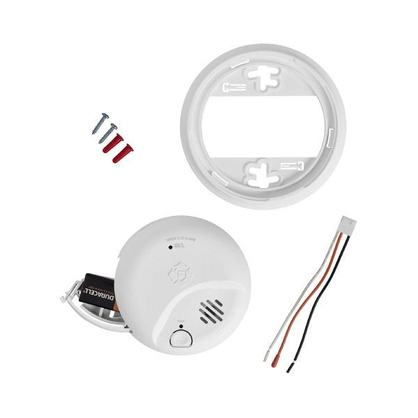 Smoke & CO Detector in White