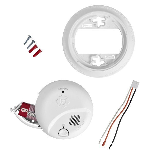 Smoke & CO Detector in White