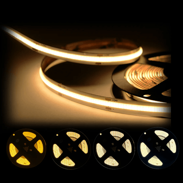 32-foot COB spotless LED strip with emergency lighting capability