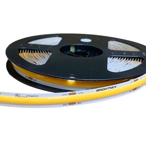 COB 8mm spotless LED strips with emergency lighting capability