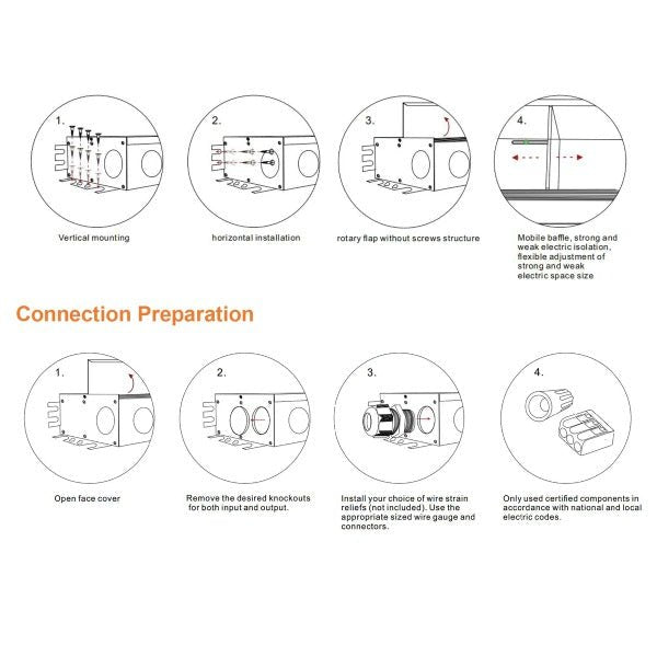 BRT PSQ 60W Full Compatible Transformer Dimensions