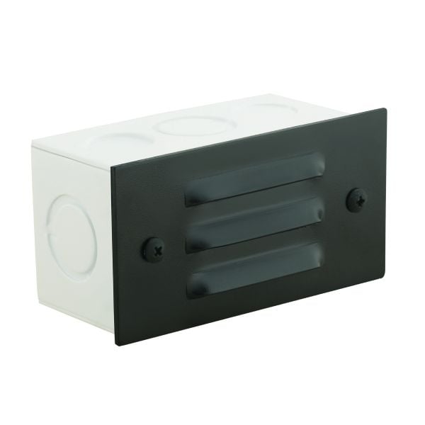 4" 3 Slit Aluminum Cover LED Step Light 361 w/ Box - Corona Lighting