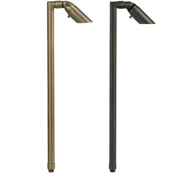 Small Adjustable Head and Shroud Path Light 731B - Corona Lighting