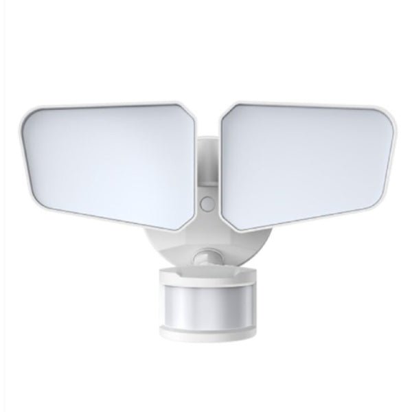 CTL Lighting Security Light 2-Head Design Tri-Color/CTC for outdoor driveway and walkway illumination