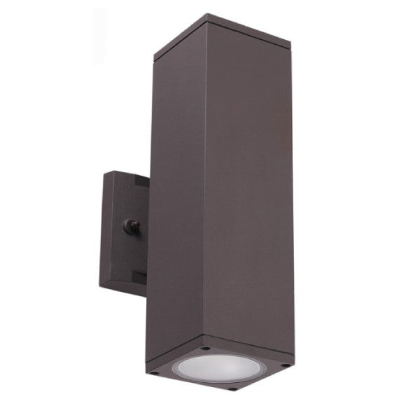 24W Square LED Outdoor Up and Down Wall Sconce - Cyber Tech Lighting