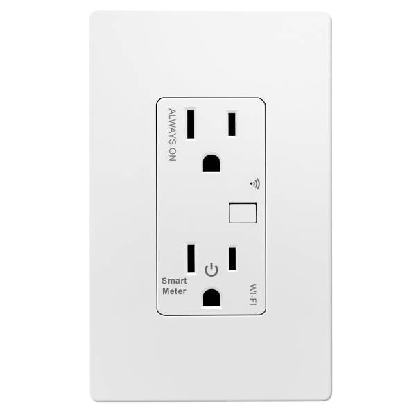 WiFi Alexa and Google Assistant Receptacle - Enerlites