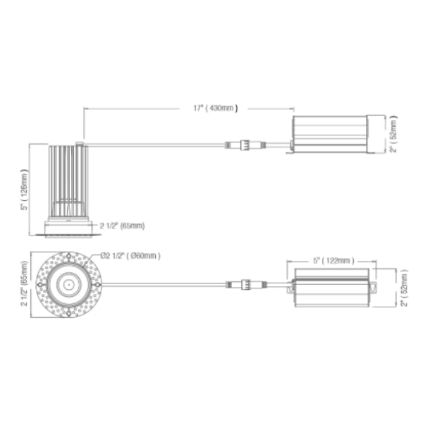 15W 2" Trimless 5CCT Down Light - Envision LED
