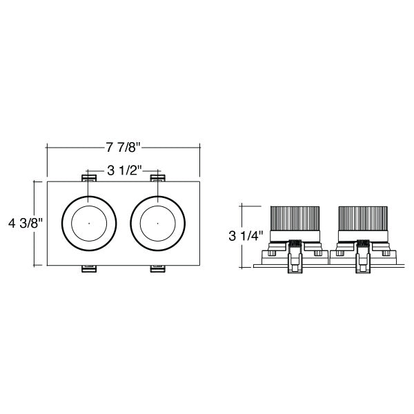 2 Head Adjustable 5CCT LED Downlight - Envision LED