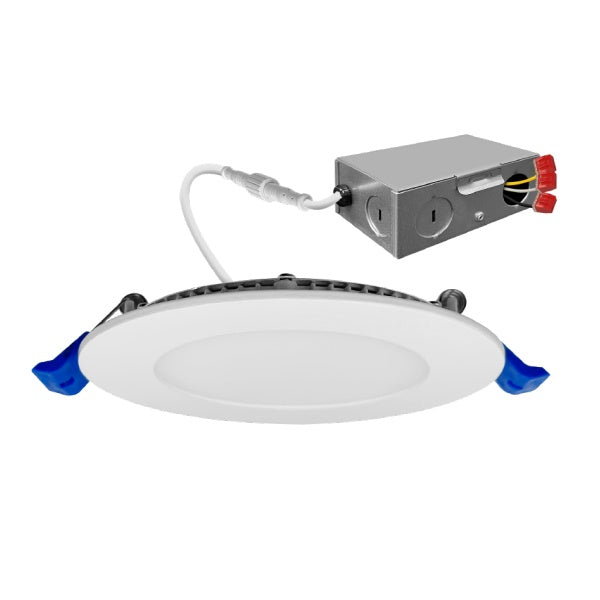 3" 8W 5-Color Round Slim Canless LED Light - Envision LED