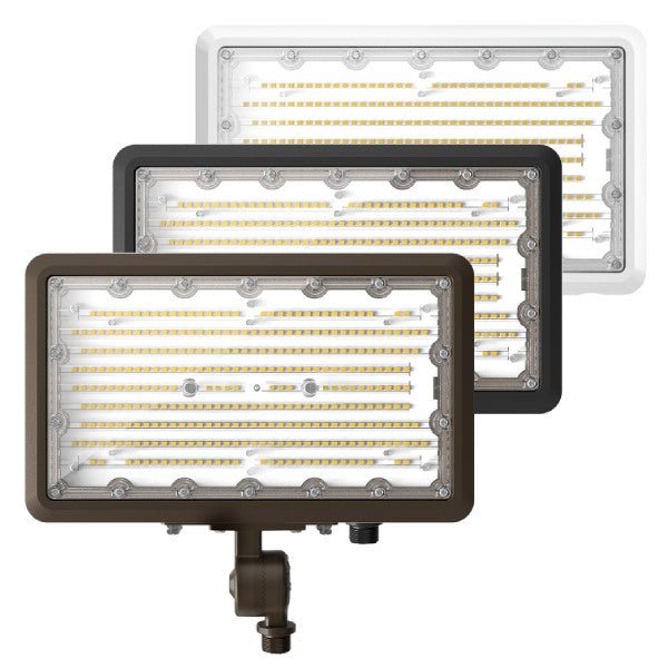Envision LED Flood Light Multi-Watt Tri-Color for outdoor area and parking lot lighting