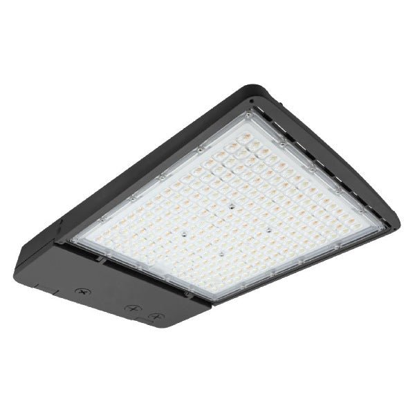 Black LED parking lot light tri-color 150W