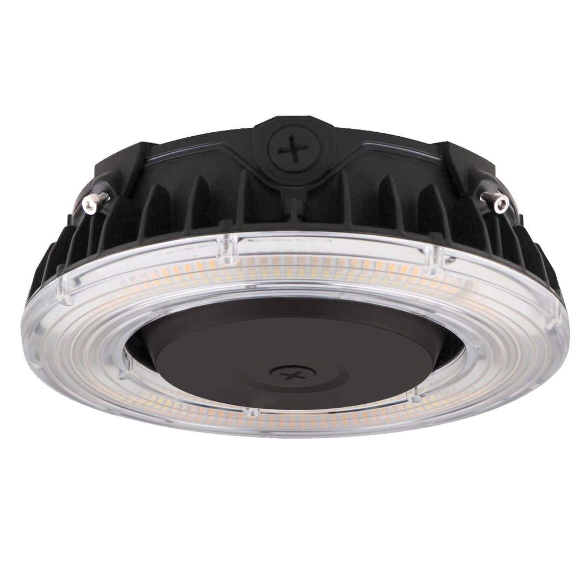 Environmental canopy light with 5CCT LED technology in round design