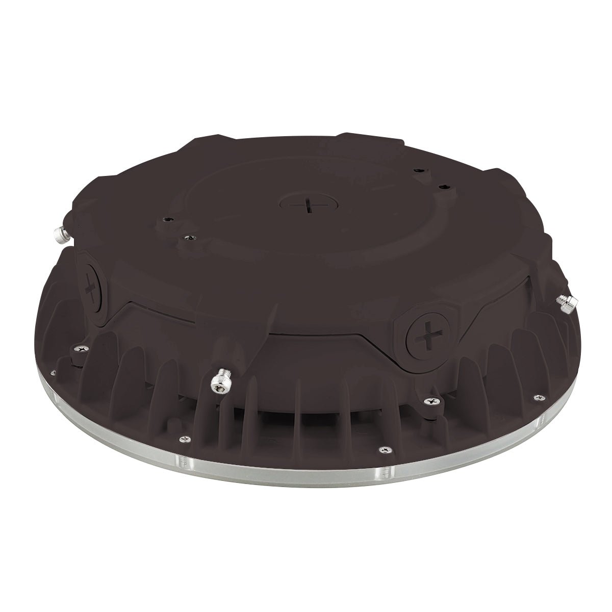 5CCT round canopy light providing energy-efficient illumination