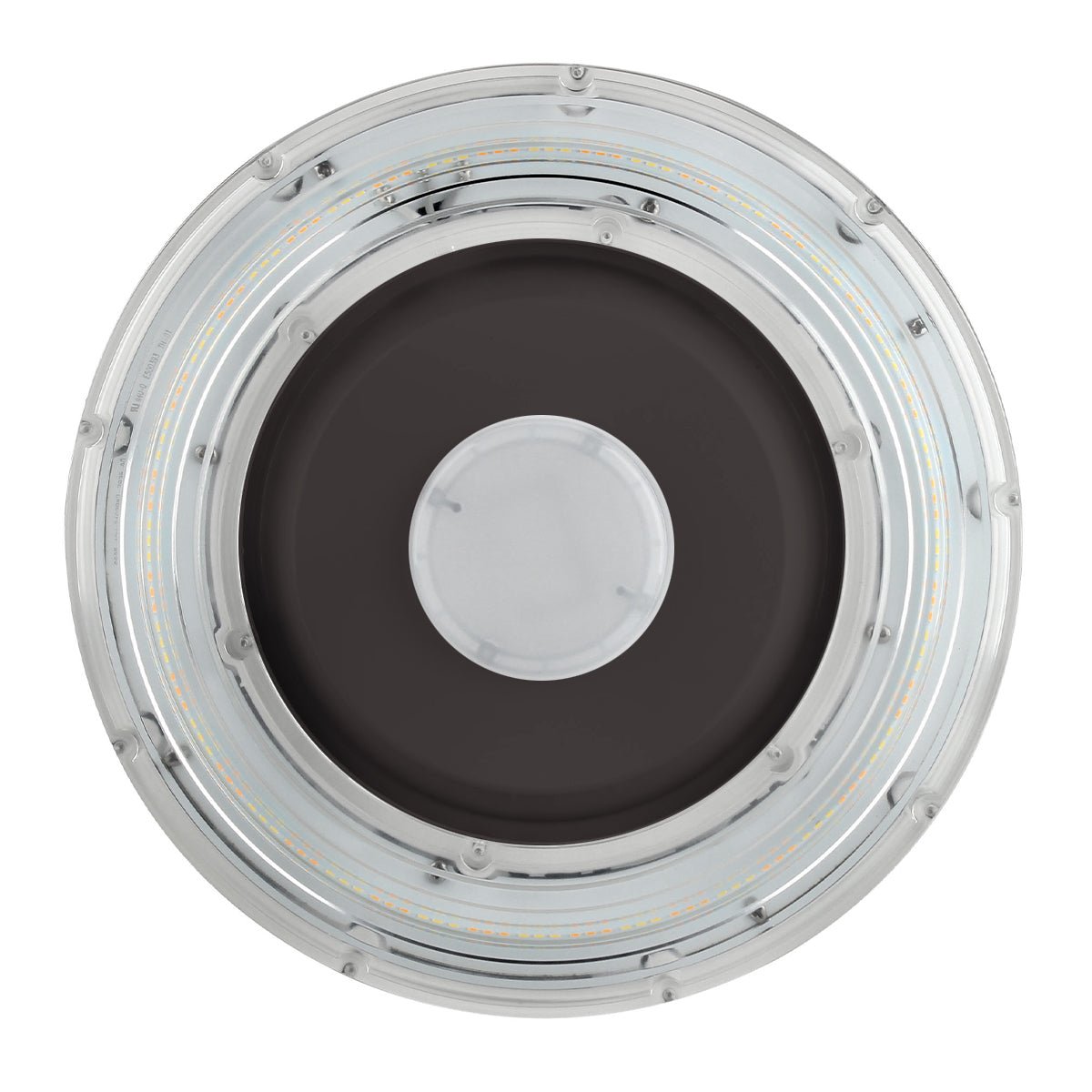 Round environmental canopy light with 5CCT LED for commercial applications