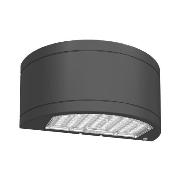 48/64/80W Tri-Color Semi-Circle Up/Down Wall Pack - Envision LED