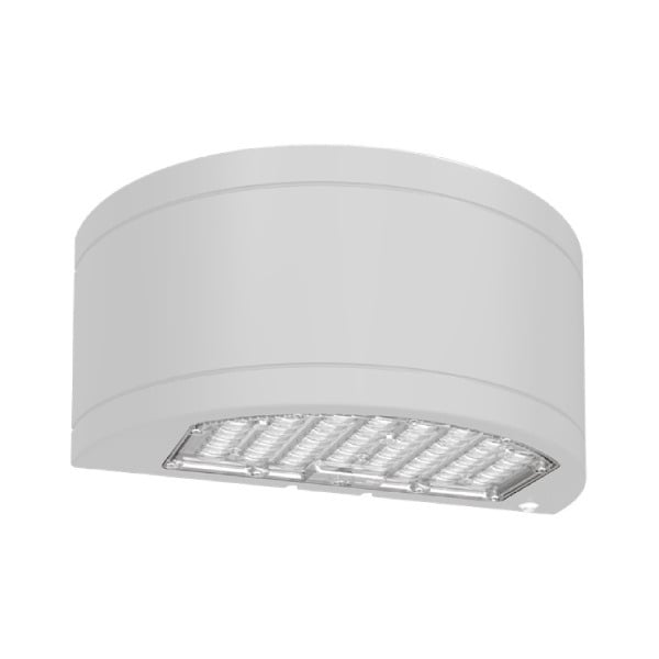 48/64/80W Tri-Color Semi-Circle Up/Down Wall Pack - Envision LED