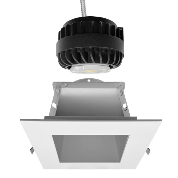 4-8" 10/12/20W Multi-Wattage 5CCT Square Commercial Downlight - Envision LED