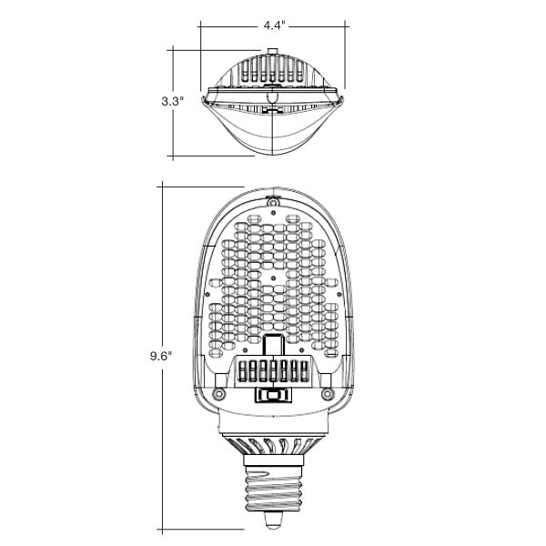 36/45/54W Retrofit Flat Corn Bulb 5000K - Envision LED