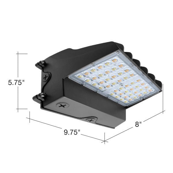 Envision LED Wall Pack Flat Profile for exterior building mounting