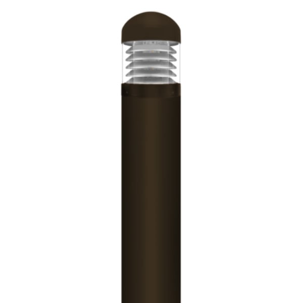 12/16/22W 5-Color Round Dome Louver LED Bollard - Envision LED