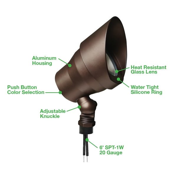 Envision MR11 Up Light - Bronze Matte Black