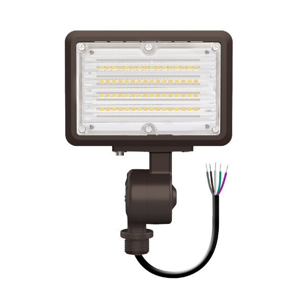 Envision LED Flood Light Multi-Watt Tri-Color Mini Area Light for outdoor area and parking lot lighting