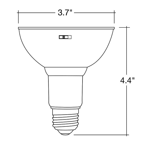 PAR30 10W 5CCT Dimmable LED Bulb - Envision LED