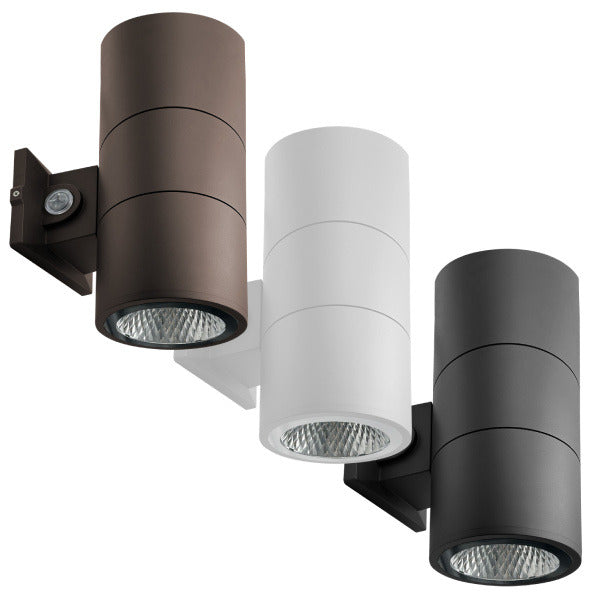 12/16/20W 4" Tri-Color Up and Down Light w/ Photocell - Envision LED
